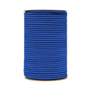 Best overall shock cord vertical reel blue colour. Polypropylene yarn.