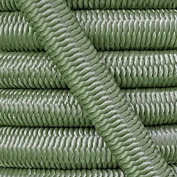 Expanderseil, Nahaufnahme, Polypropylengarn, Farbe Nato grün