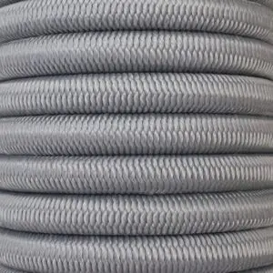 Best polyvalentes Expanderseil, Nahaufnahme, Polypropylengarn, Farbe grau