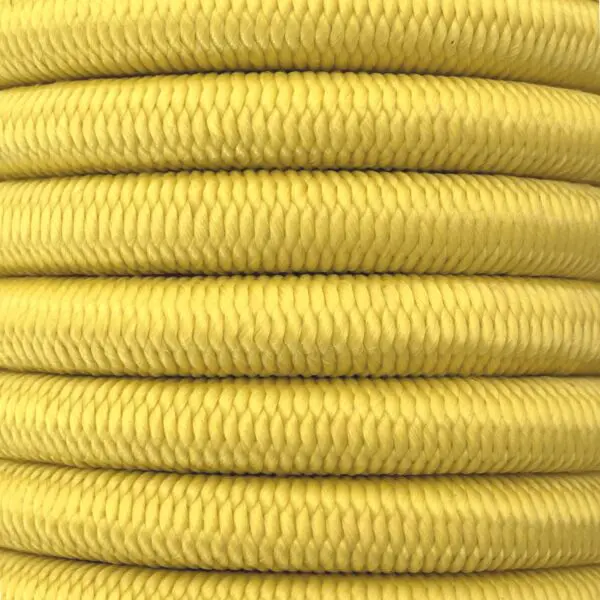 Cable sandow avec gaine polypropylène couleur jaune