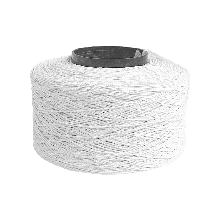 White rubber thread small diameter