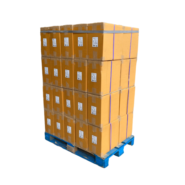 CHEP Pallet fully loaded with 10mm diameter blue shock cords