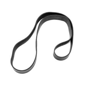 black rubber band