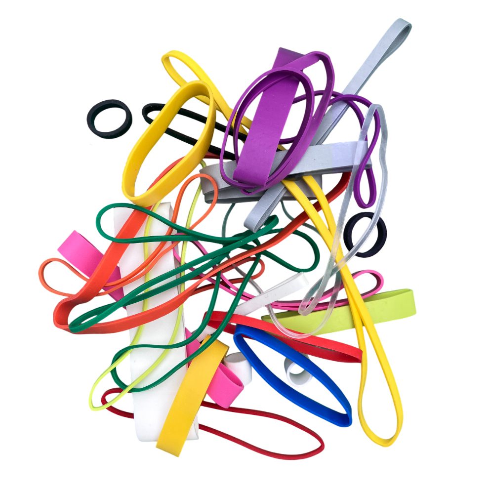 Coloured Rubber bands TPE Quality