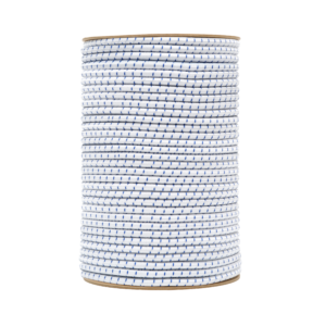 Best polyvalent trapezekoord verticale. Witte en blauwe polypropyleen mantel