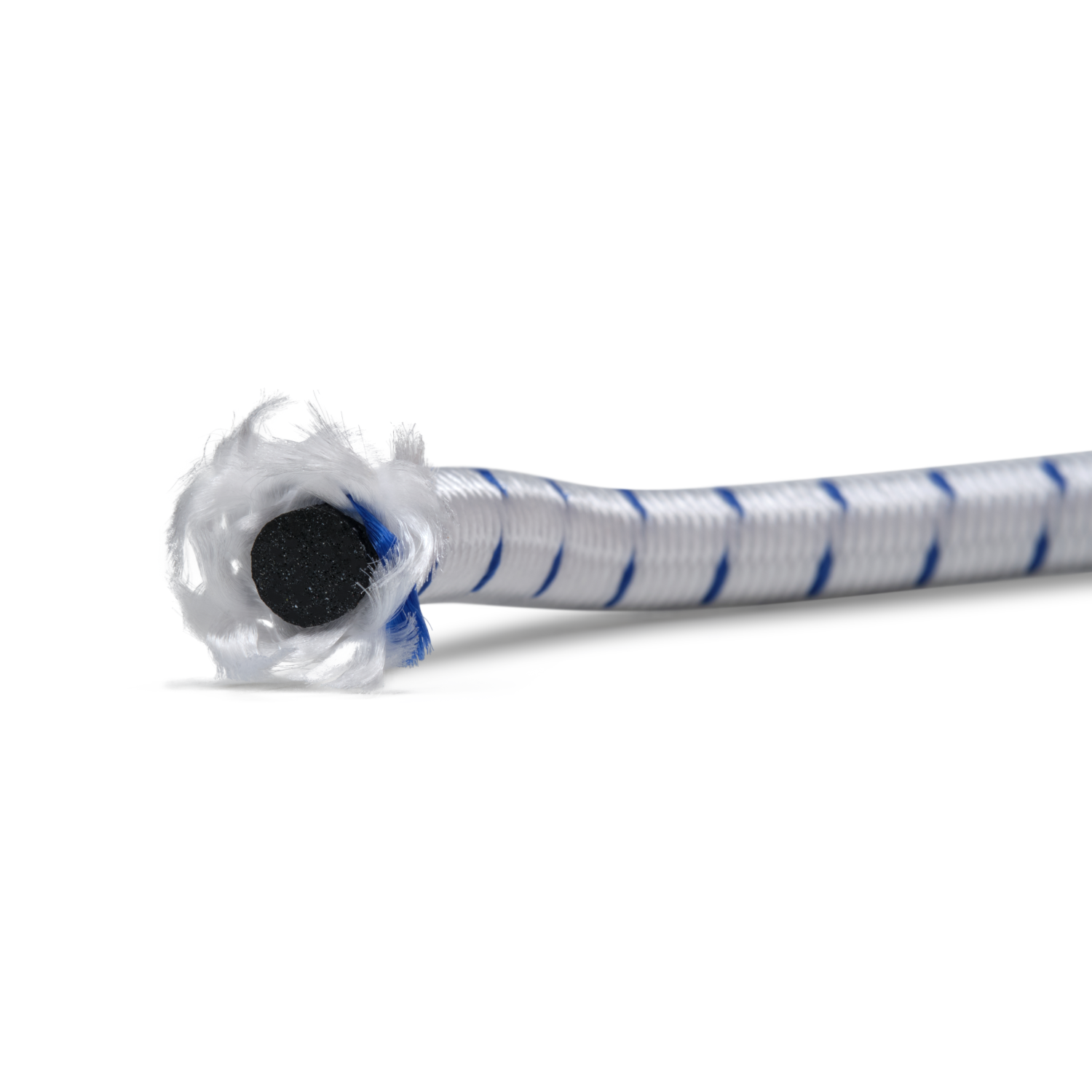 Best overall shock cord cut, polypropylene yarn with single thread rubber core