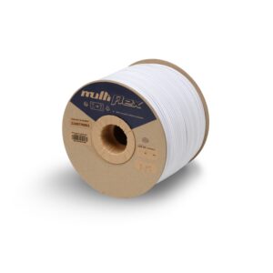 Small diameter shock cord reel multiflex quality white colour.