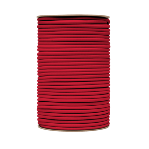 Cable sandow - bobine verticale gaine polyéthylène couleur rouge