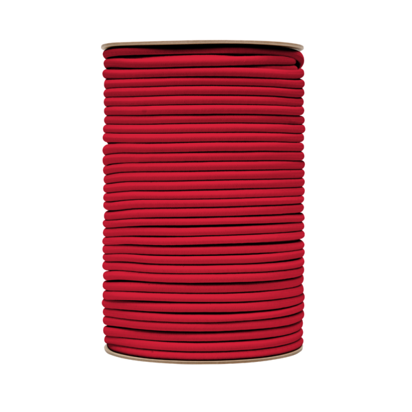 Cable sandow - bobine verticale gaine polyéthylène couleur rouge