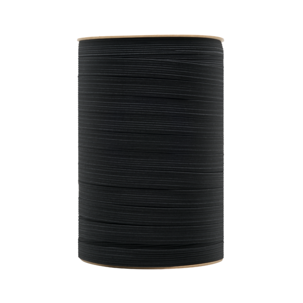Cable sandow plat - bobine verticale gaine polypropylène couleur noir