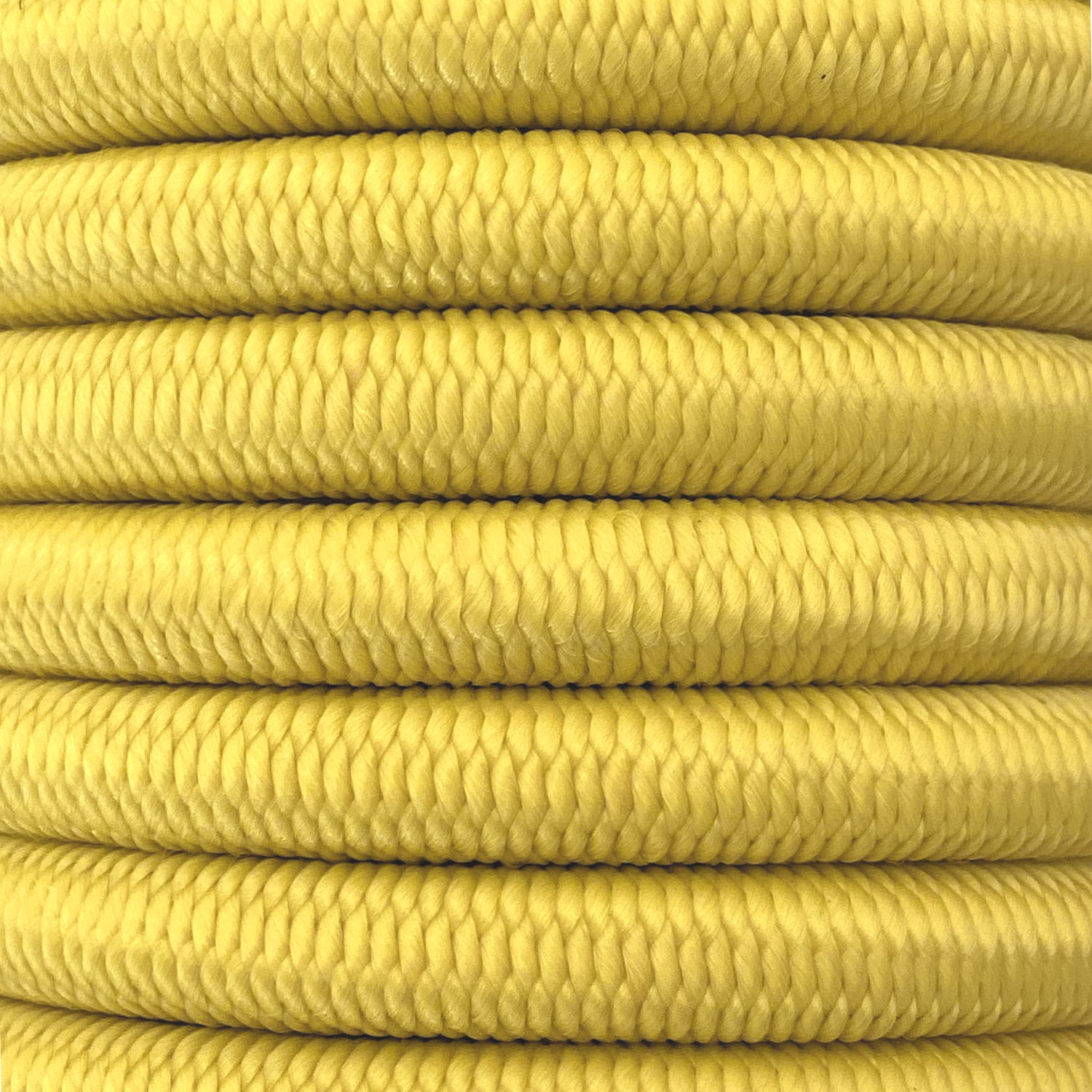 Cable sandow avec gaine polypropylène couleur jaune