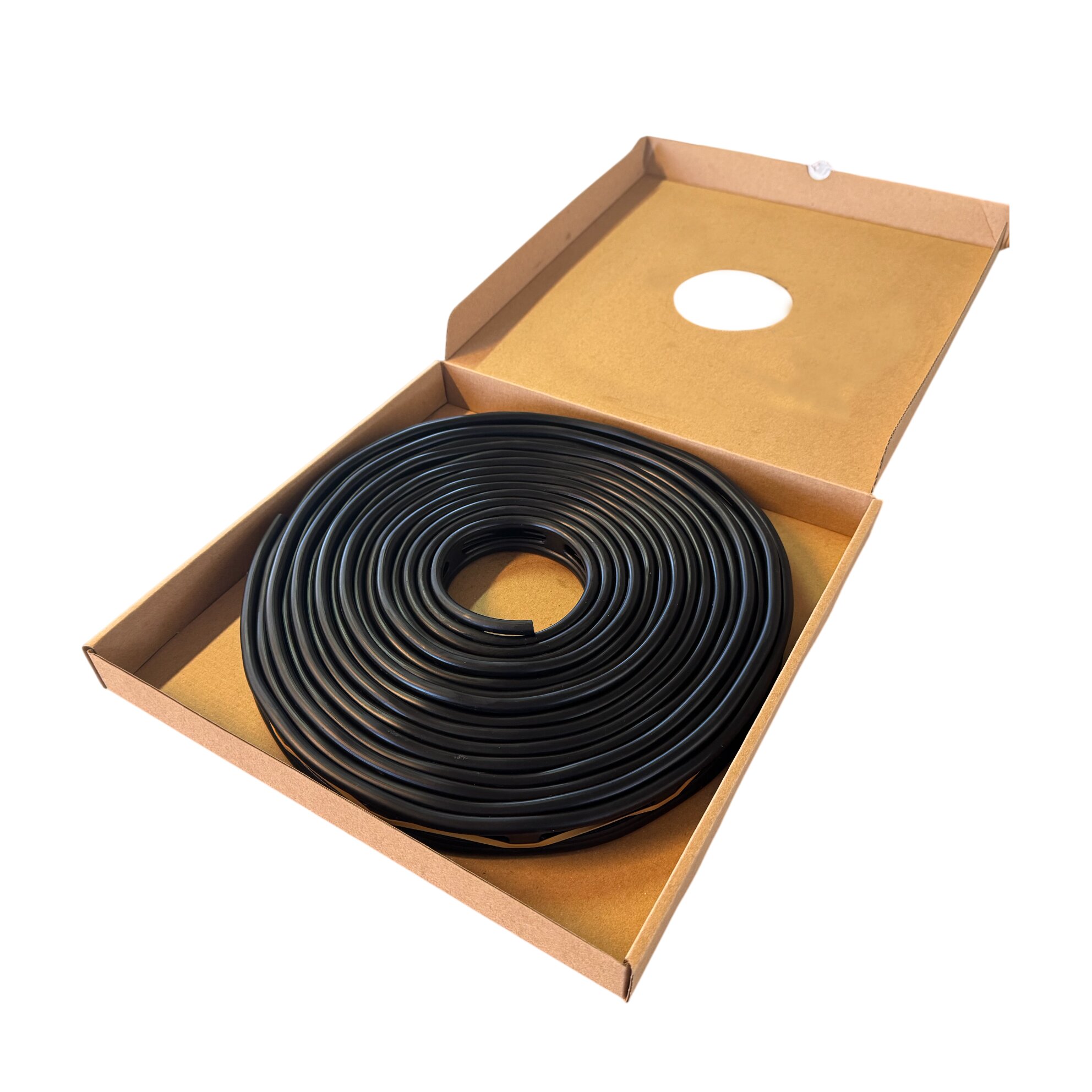 10m EPDM Gummi Leiter-Spannband Rolle in geöffneter Karton-Verpackung