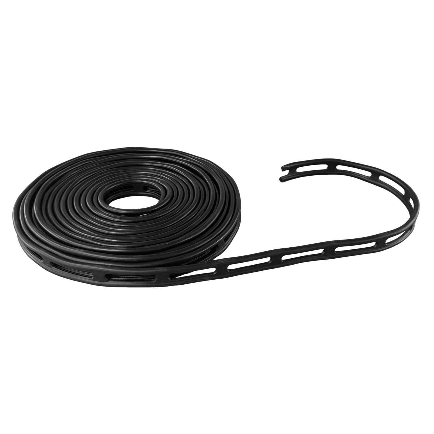 Zwarte EPDM rubberen ladder spanner rol 10m op maat te snijden